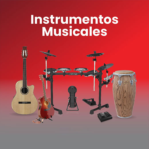 Nuevos arribos - Instrumentos Musicales